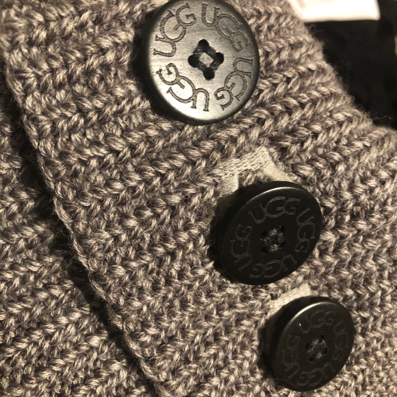 NWOT Sz 8 Ugg Women's Classic Cardy Knit Winter Boots Grey - Picture 13 of 16